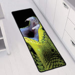 Atheris Nitschei Snake Print Long Kitchen Mat