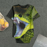 Atheris Nitschei Snake Print Men's Bodysuit