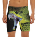 Atheris Nitschei Snake Print Men's Long Boxer Briefs
