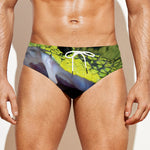 Atheris Nitschei Snake Print Men's Swim Briefs