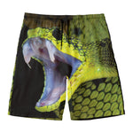 Atheris Nitschei Snake Print Men's Swim Trunks