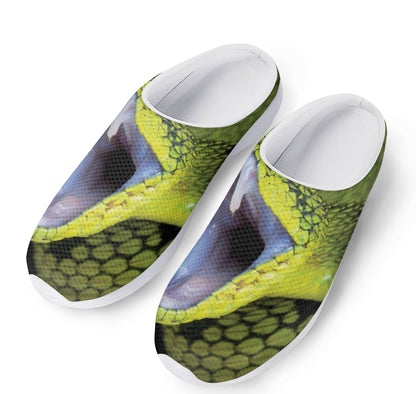Atheris Nitschei Snake Print Mesh Casual Shoes