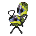 Atheris Nitschei Snake Print Office Chair Cover
