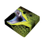 Atheris Nitschei Snake Print Outdoor Seat Cushion Cover