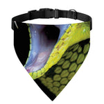 Atheris Nitschei Snake Print Over The Collar Dog Bandana