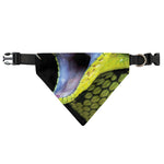 Atheris Nitschei Snake Print Over The Collar Dog Bandana