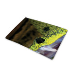 Atheris Nitschei Snake Print Pet Cooling Mat Cover