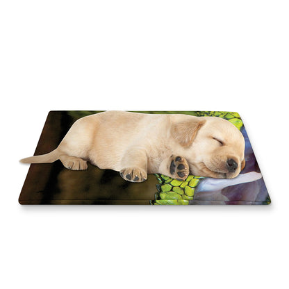 Atheris Nitschei Snake Print Pet Cooling Mat Cover