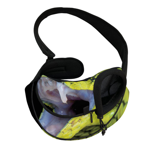 Atheris Nitschei Snake Print Pet Sling Carrier