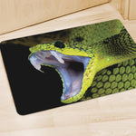 Atheris Nitschei Snake Print Polyester Doormat