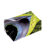 Atheris Nitschei Snake Print Rectangle Tissue Box Cover