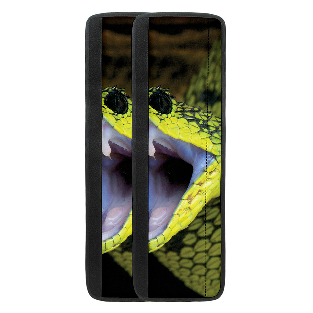Atheris Nitschei Snake Print Refrigerator Handle Covers