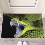 Atheris Nitschei Snake Print Rubber Doormat