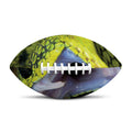 Atheris Nitschei Snake Print Rugby Ball
