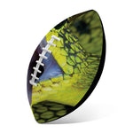 Atheris Nitschei Snake Print Rugby Ball