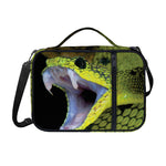 Atheris Nitschei Snake Print Shoulder Strap Bible Bag