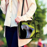 Atheris Nitschei Snake Print Shoulder Strap Bible Bag