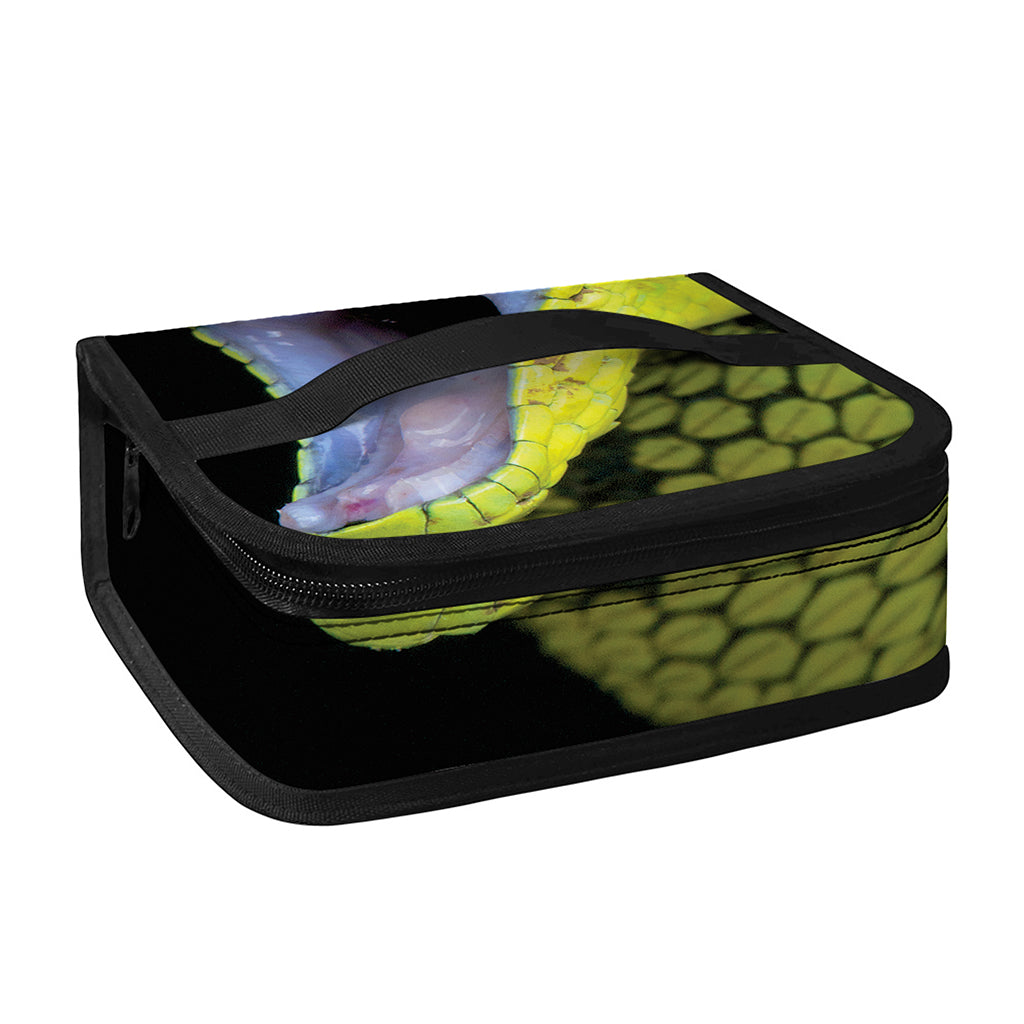 Atheris Nitschei Snake Print Small Lunch Bag