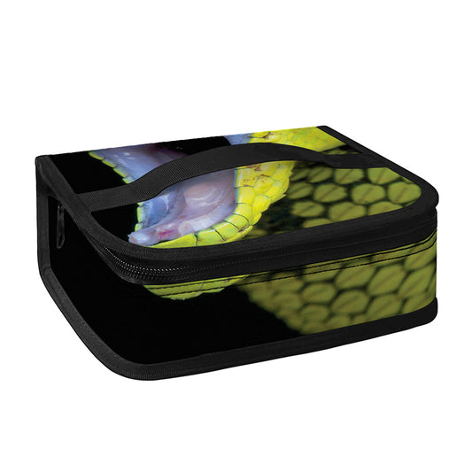 Atheris Nitschei Snake Print Small Lunch Bag