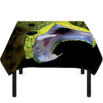 Atheris Nitschei Snake Print Tablecloth