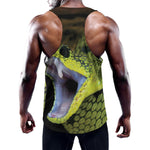 Atheris Nitschei Snake Print Training Tank Top