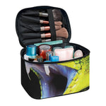 Atheris Nitschei Snake Print Travel Makeup Bag