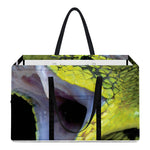 Atheris Nitschei Snake Print Utility Tote Bag