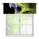 Atheris Nitschei Snake Print Window Valance