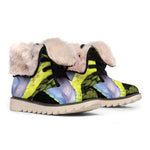 Atheris Nitschei Snake Print Winter Boots