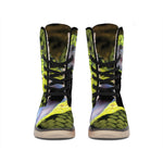 Atheris Nitschei Snake Print Winter Boots