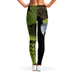 Atheris Nitschei Snake Print Women's Leggings