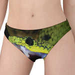 Atheris Nitschei Snake Print Women's Panties