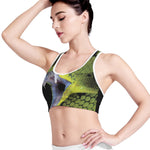 Atheris Nitschei Snake Print Women's Sports Bra