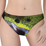 Atheris Nitschei Snake Print Women's Thong