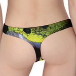 Atheris Nitschei Snake Print Women's Thong