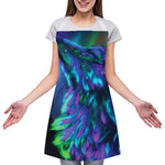 Aurora Howling Wolf Spirit Print Adjustable Apron