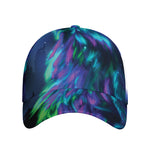 Aurora Howling Wolf Spirit Print Baseball Cap