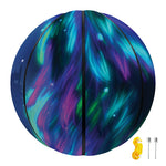 Aurora Howling Wolf Spirit Print Basketball