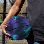 Aurora Howling Wolf Spirit Print Basketball