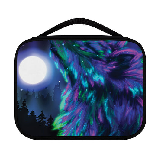 Aurora Howling Wolf Spirit Print Classic Bible Case
