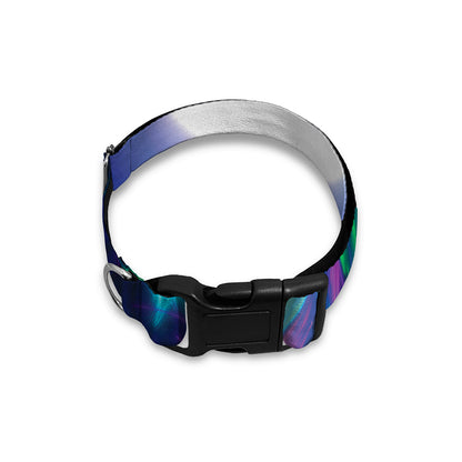 Aurora Howling Wolf Spirit Print Dog Collar