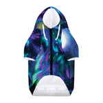 Aurora Howling Wolf Spirit Print Dog Zip Up Hoodie