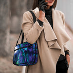 Aurora Howling Wolf Spirit Print Double Strap Bible Bag