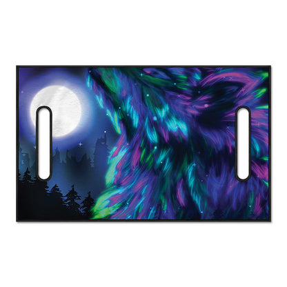 Aurora Howling Wolf Spirit Print Golf Cart Seat Cover