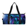 Aurora Howling Wolf Spirit Print Gym Bag