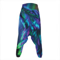 Aurora Howling Wolf Spirit Print Hammer Pants