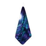 Aurora Howling Wolf Spirit Print Hand Towel