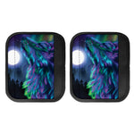 Aurora Howling Wolf Spirit Print Handle Covers
