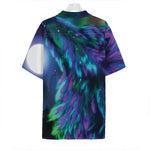 Aurora Howling Wolf Spirit Print Hawaiian Shirt