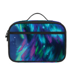 Aurora Howling Wolf Spirit Print Portable Lunch Bag